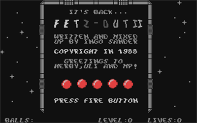 Fetz-Out II - Screenshot - Game Title (null) - 320x200