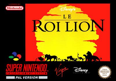 The Lion King - Box - Front (France) - 2103x1476