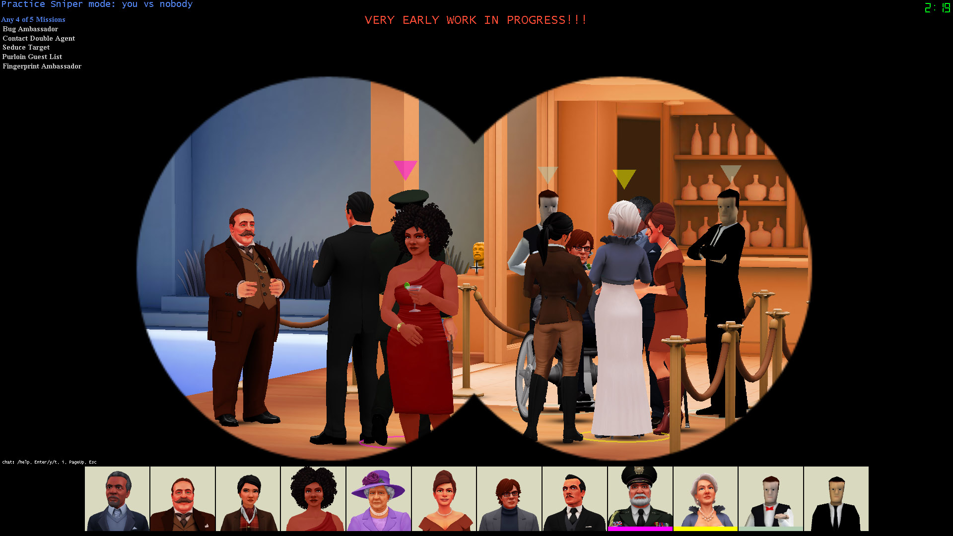 Illustration of Spy Party