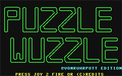 PuzzleWuzzle - Screenshot - Game Title (null) - 320x200
