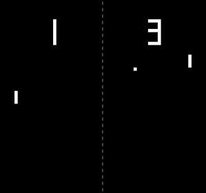 Pong - Screenshot - Gameplay (World) - 256x240