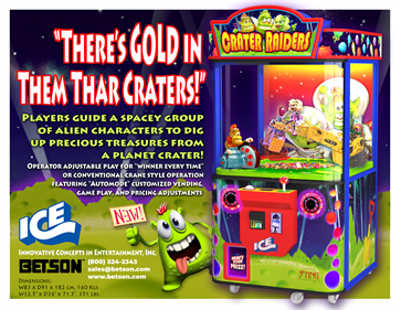 Crater Raiders - Advertisement Flyer - Front (World) - 3300x2550