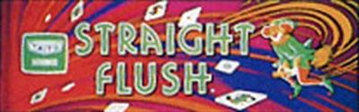 Straight Flush - Arcade - Marquee (null) - 207x65