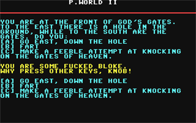 P.World II - Screenshot - Gameplay (null) - 320x200