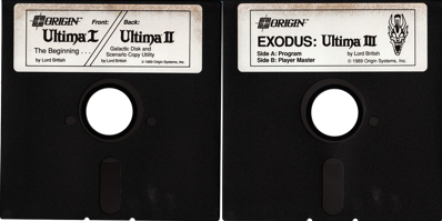 Ultima Trilogy I + II + III - Disc (North America) - 1601x800