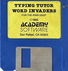 Typing Tutor + Word Invaders - Disc (North America) - 750x778