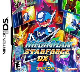 Mega Man Star Force DX - Fanart - Box - Front (North America) - 640x577