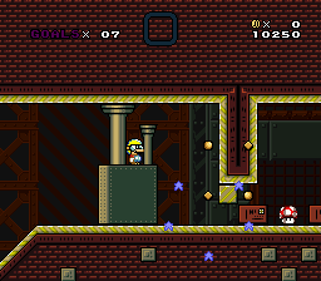 Super Mario World: Hack 0 - Screenshot - Gameplay (null) - 256x224