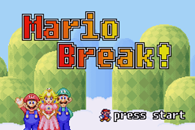 MarioBreak! - Screenshot - Game Title (null) - 240x160