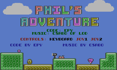 Phil's Adventure - Screenshot - Game Title (null) - 640x384