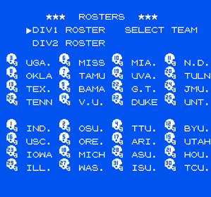 Tecmo Super Bowl: NCAA 2K26 Edition - Screenshot - Gameplay (World) - 256x240