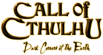 Call of Cthulhu: Dark Corners of the Earth - Clear Logo (North America) - 400x213