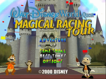 Walt Disney World Quest: Magical Racing Tour - Screenshot - Game Title (null) - 640x480