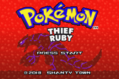 Pokémon Thief Ruby & Sapphire - Screenshot - Game Title (null) - 240x160