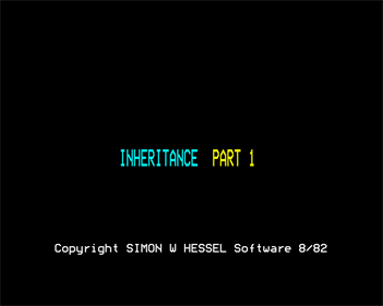 Inheritance - Screenshot - Game Title (null) - 640x512