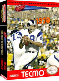 Tecmo Super Bowl 1970 - Box - 3D (United States) - 1539x2100