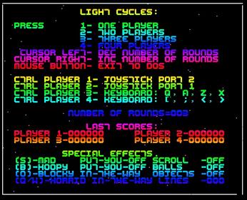 Light Cycles - Screenshot - Game Title (null) - 658x534