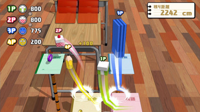 Our Flick Erasers - Screenshot - Gameplay (Japan) - 1280x720