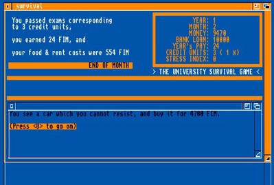 The University Survival Game - Screenshot - Gameplay (null) - 682x460