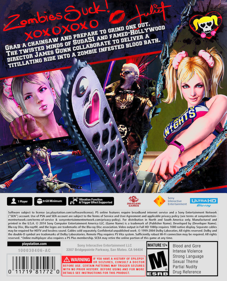 Lollipop Chainsaw RePoP - Box - Back (North America) - 841x1040