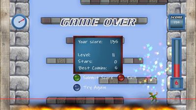 Avatar Tower - Screenshot - Game Over (World) - 1000x562