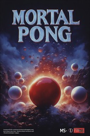 Mortal Pong - Fanart - Box - Front (null) - 512x768
