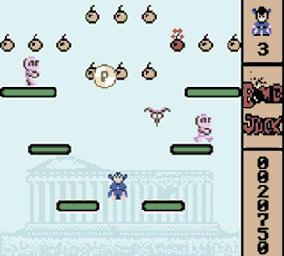 Bomb Jack DX - Screenshot - Gameplay (World) - 160x144