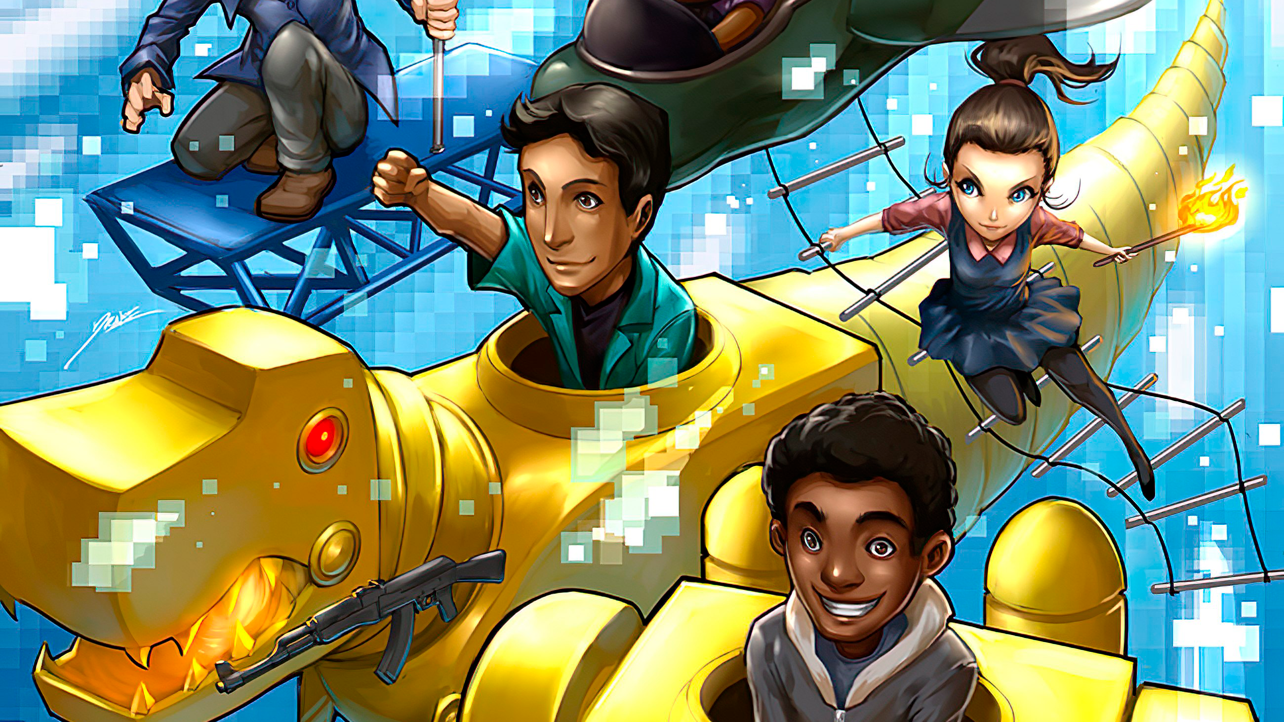 Illustration of Journey to the Center of Hawkthorne