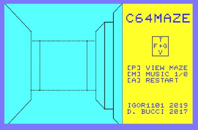 C64Maze - Screenshot - Gameplay (null) - 630x416