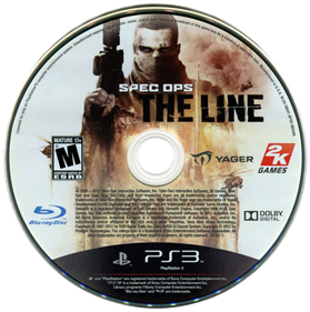 Spec Ops: The Line - Disc (North America) - 795x800