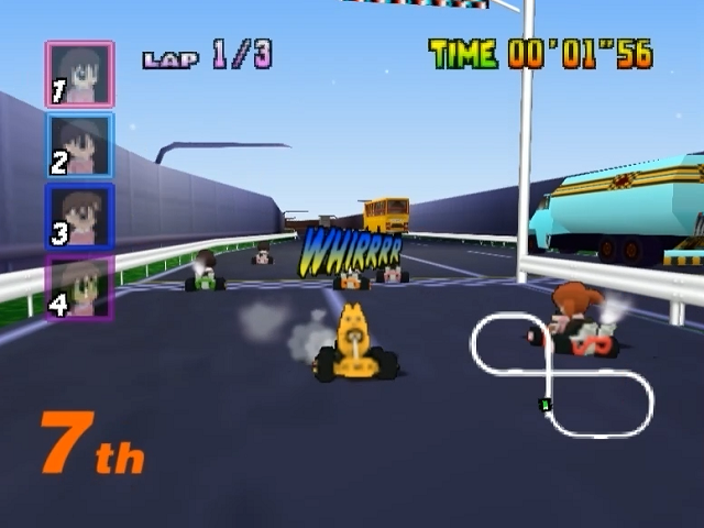 Illustration of Azumanga Daioh Kart 64