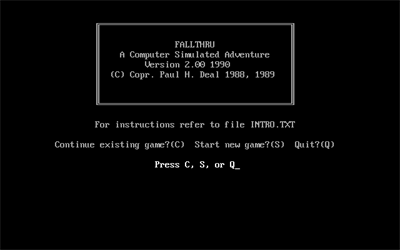 FallThru - Screenshot - Game Title (null) - 640x400