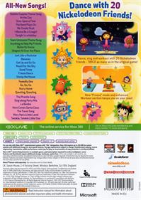 Nickelodeon Dance 2 - Box - Back (Europe) - 1534x2159