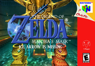 The Legend of Zelda: Ice Arrow Is Missing - Fanart - Box - Front (World) - 320x223