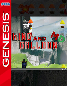 King & Balloon MD - Fanart - Box - Front (null) - 798x1016