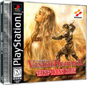 Vandal~Hearts II: Take Turns Hack - Box - 3D (World) - 565x550