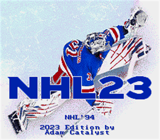 NHL '94: 2023 Edition - Screenshot - Game Title (null) - 256x224