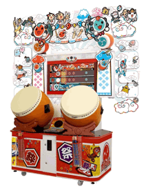Taiko no Tatsujin: White Version - Arcade - Cabinet (null) - 640x846