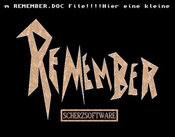 Remember - Screenshot - Game Title (null) - 663x521