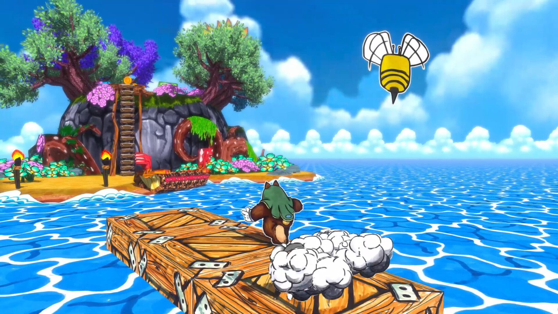 Illustration of Ruffy and the Riverside