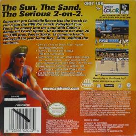Power Spike: Pro Beach Volleyball - Box - Back (North America) - 915x915