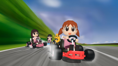 Azumanga Daioh Kart 64 - Fanart - Background (North America) - 3840x2160