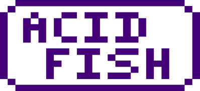 Acid Fish - Clear Logo (null) - 832x380