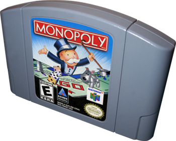 Monopoly - Cart - 3D (North America) - 400x321