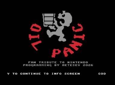 Oil Panic - Screenshot - Game Title (null) - 665x488