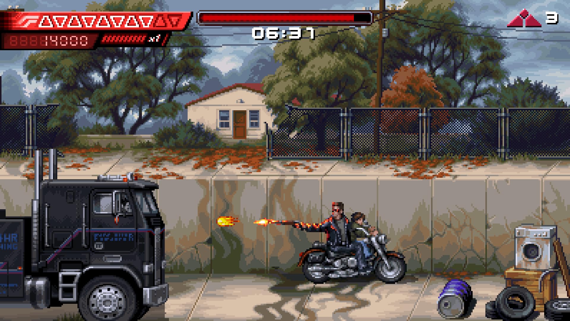 Illustration of Terminator 2D: NO FATE