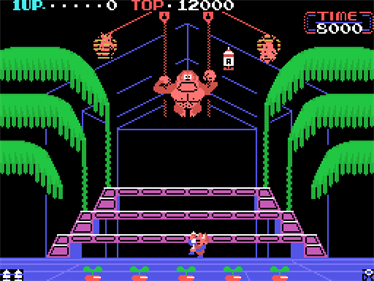 Donkey Kong 3 - Screenshot - Gameplay (North America) - 768x576