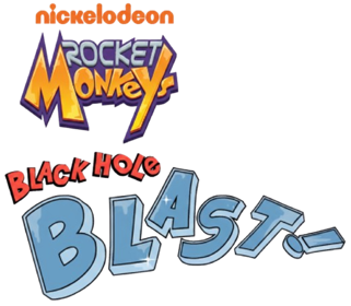 Rocket Monkeys: Black Hole Blast! - Clear Logo (United States) - 520x454