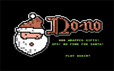 Santas Funky Factory - Screenshot - Game Over (null) - 320x200