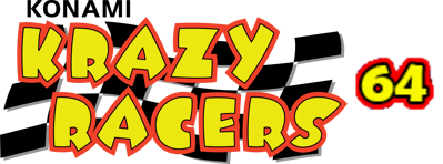 Konami Krazy Racers 64 - Clear Logo (null) - 3910x1449